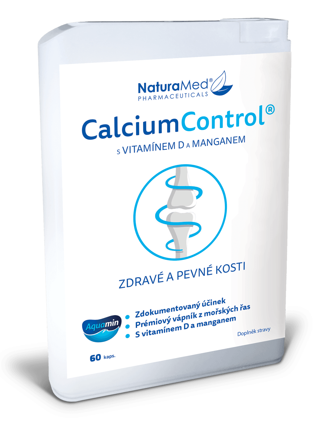 Balení CalciumControl® s vitamínem D3 a manganem