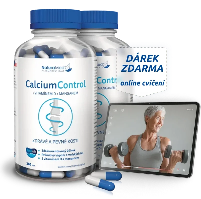 Roční balení CalciumControl® s dárkem